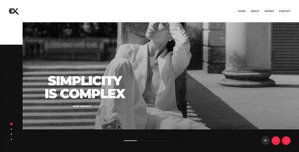 Bigex – Portfolio WordPress Theme