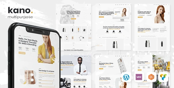 Kano – Creative MultiPurpose WordPress Theme