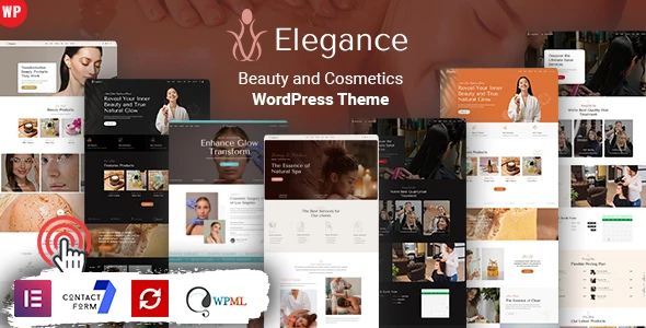 Elegence – Beauty and Cosmetics WordPress Theme